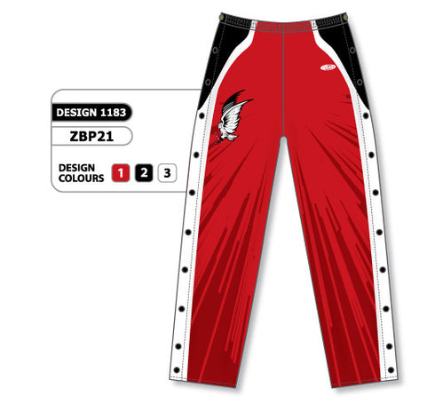 Athletic Knit Custom Sublimated Basketball Warm Up Pant Design 1183 (ZBP21-1183)